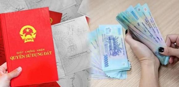 Luật đất đai, chi phí làm sổ đỏ