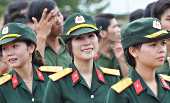 quân nhân chuyên nghiệp, công nhân, viên chức quốc phòng, nhập ngũ