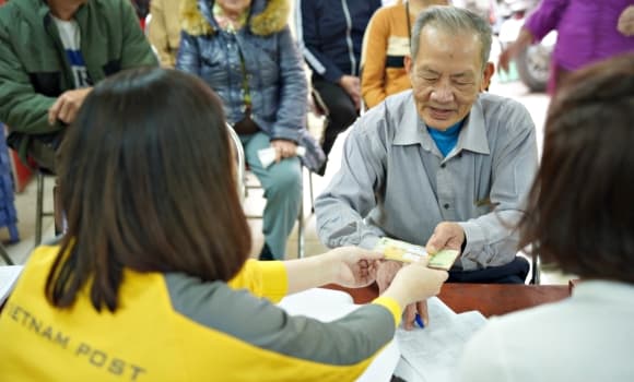 trợ cấp hưu trí