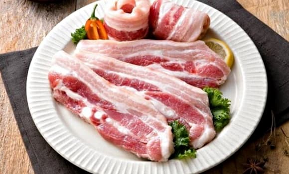 thịt lợn, ba chỉ, thịt mông, thịt thăn, thịt nạc vai, chân giò