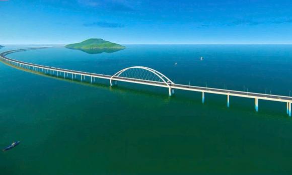 cầu vượt biển dài nhất Việt Nam, cầu vượt biển Hòn Khoai