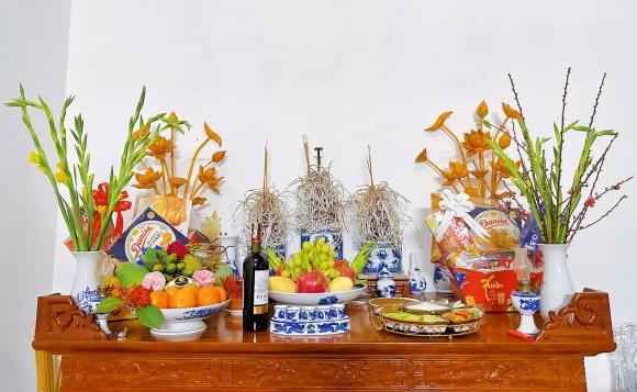 ngày Rằm, lọ hoa, thắp hương