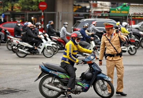 lạng lách, đánh võng, vi phạm giao thông