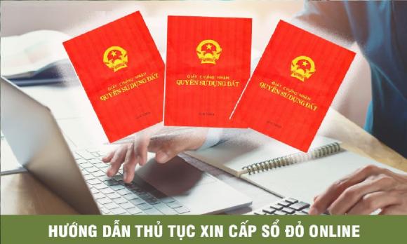 đăng ký hồ sơ cấp sổ đỏ online, cấp đổi sổ đỏ, giấy quyền sử dụng đất