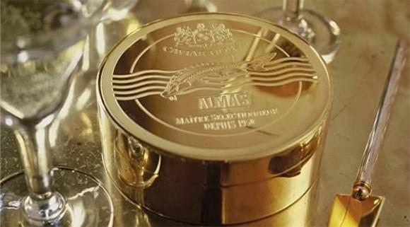trứng cá tầm, trứng cá muối, đặc sản xa xỉ