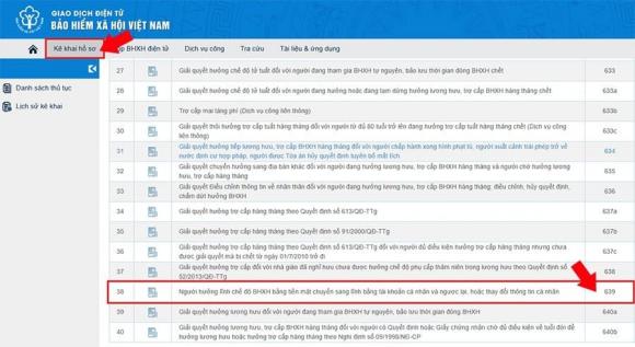 đăng ký nhận lương hưu qua thẻ ATM  2  đăng ký nhận lương hưu qua thẻ ATM , nhận lương hưu
