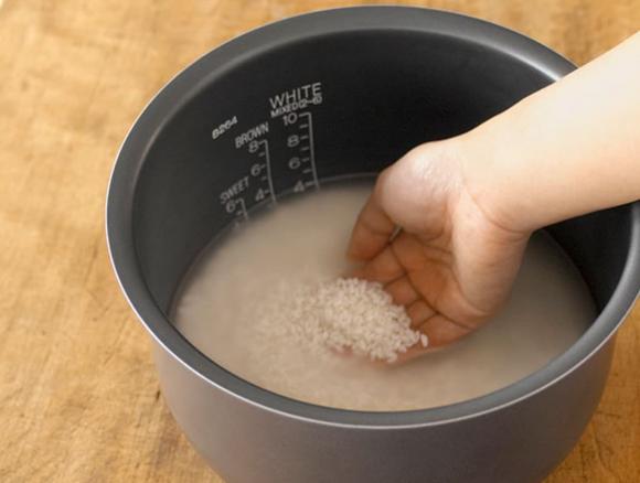vo gạo, sai lầm khi vo gạo, cách vo gạo