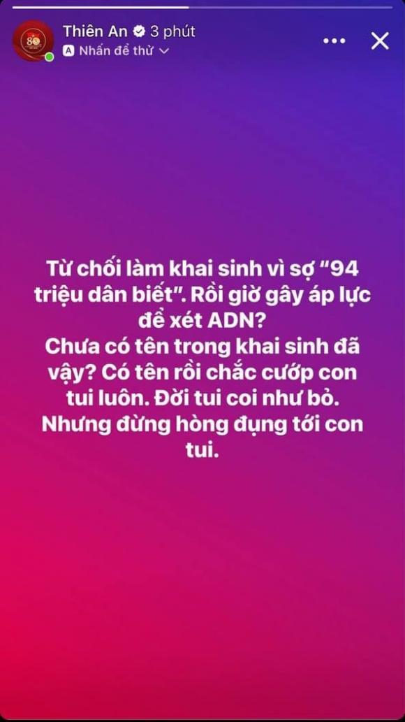 Thiên An, Jack, sao Việt 
