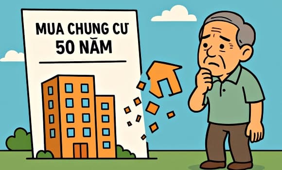 chung cư, Mua chung cư 50 năm, hết hạn sử dụng