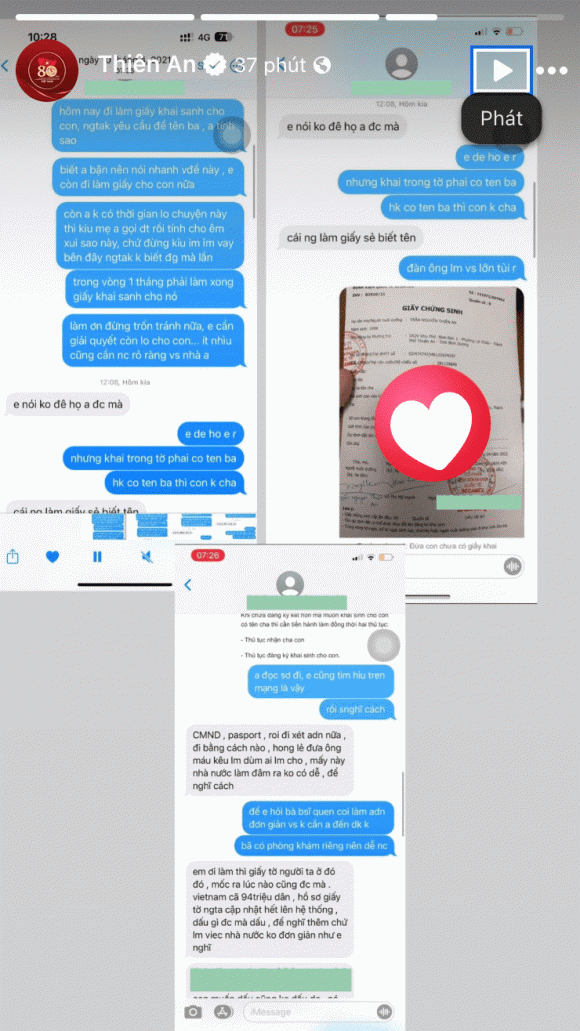 diễn viên Thiên An, ca sĩ Jack, sao Việt