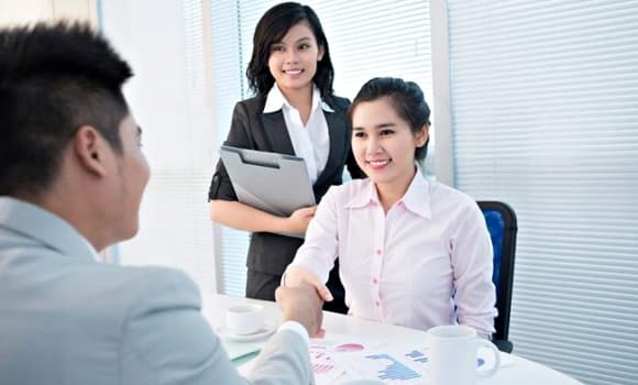phỏng vấn, công ty, công sở
