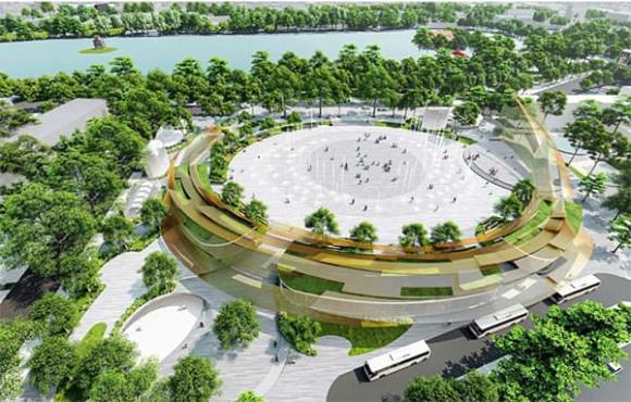 Quảng trường phía Đông hồ Gươm, Hà Nội, Hồ hoàn kiếm