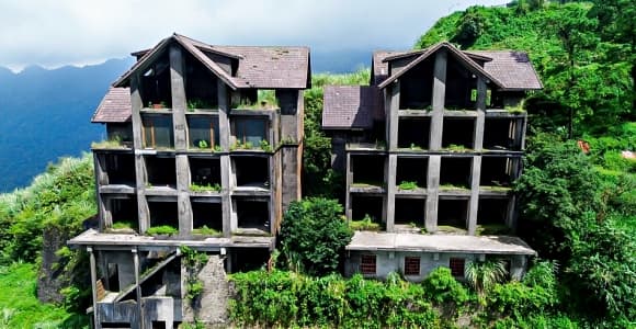 Tam Đảo, Vĩnh Phúc, biệt thự bỏ hoang