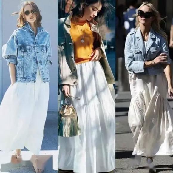 váy xòe, váy tiên nữ, thời trang thu 