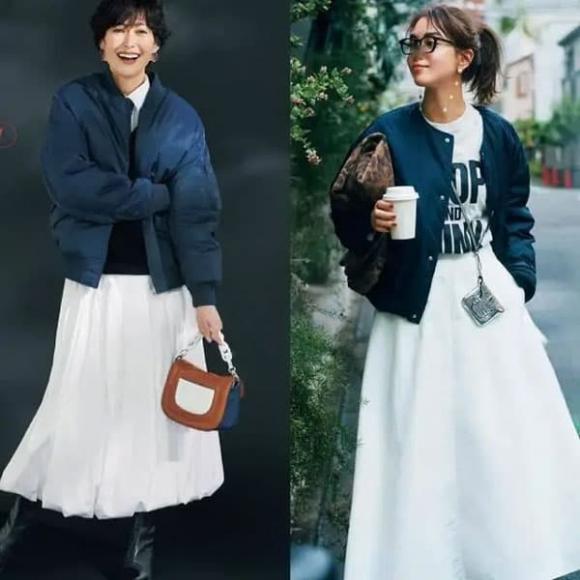 váy xòe, váy tiên nữ, thời trang thu 