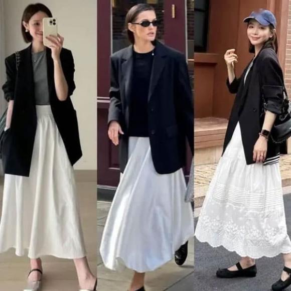 váy xòe, váy tiên nữ, thời trang thu 