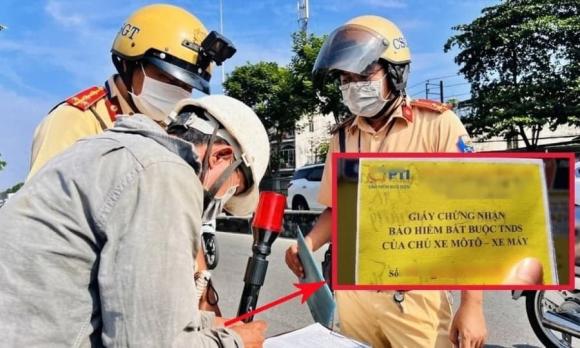 Bảo hiểm xe máy bắt buộc, mức phạt không có Bảo hiểm xe máy bắt buộc, bảo hiểm xe máy