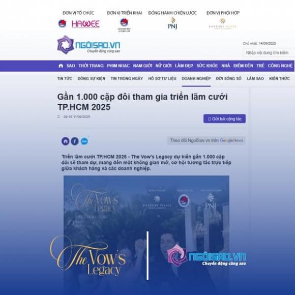 The Vow’s Legacy 2025, Triển lãm cưới