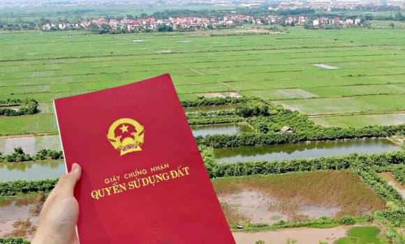 đất nông nghiệp, sổ đỏ, Giấy chứng nhận quyền sử dụng đất