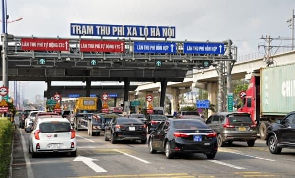 trạm thu phí, chuyển đổi tài khoản giao thông