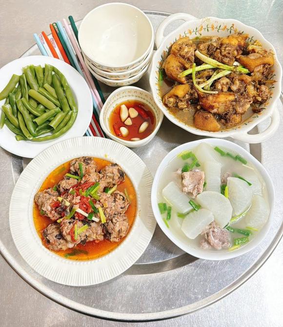 mâm cơm, tối nay ăn gì, thực đơn cơm nhà