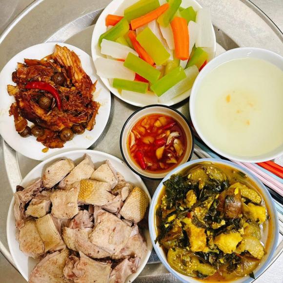 mâm cơm, tối nay ăn gì, thực đơn cơm nhà