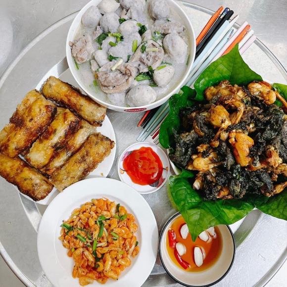 mâm cơm, tối nay ăn gì, thực đơn cơm nhà