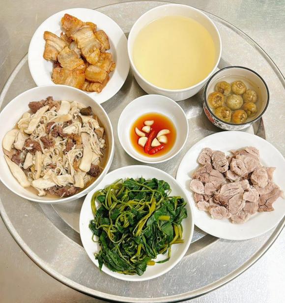 mâm cơm, tối nay ăn gì, thực đơn cơm nhà