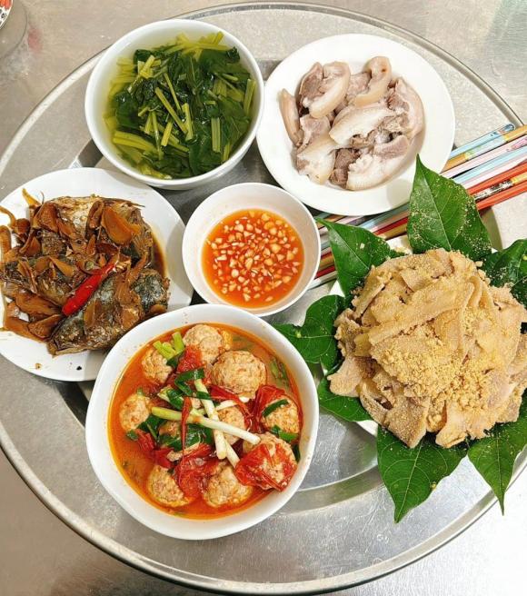 mâm cơm, tối nay ăn gì, thực đơn cơm nhà
