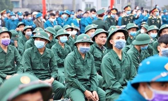 nghĩa vụ quân sự, nhập ngũ