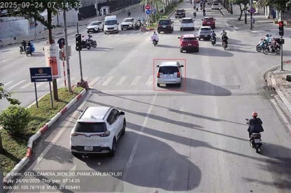 camera AI phạt nguội, vượt đèn đỏ, nghị định 168