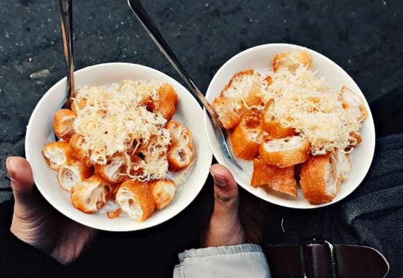 đặc sản mùa thu Hà Nội, món ngon Hà Nội, đặc sản Hà Nội, Cháo sườn
