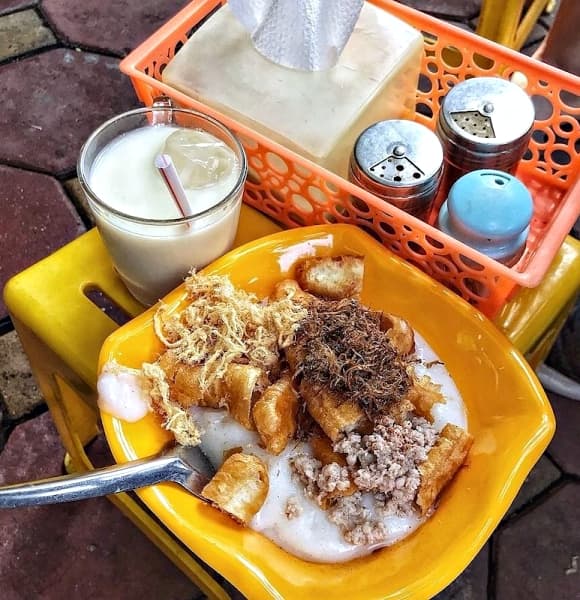 đặc sản mùa thu Hà Nội, món ngon Hà Nội, đặc sản Hà Nội, Cháo sườn