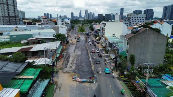 tắc đường, nút thắt cổ chai, giải tỏa mặt bằng