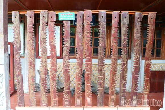 lịch tre, cổ vật đồ sộ, Phú Thọ