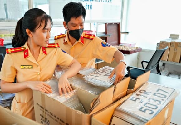 biển số xe, đăng ký biển số xe