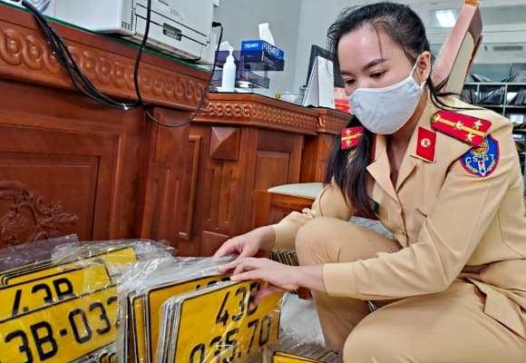 biển số ô tô, mã định danh chủ xe, bộ công an