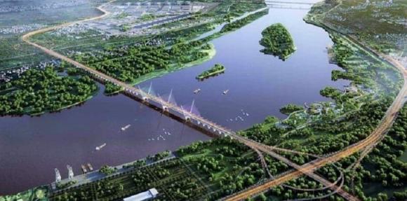 hà nội xây 7 cây cầu mới, cầu bắc qua sông hồng