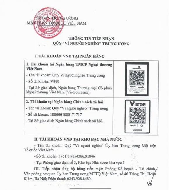 Ủng hộ đồng bào ảnh hưởng bão, bão số 10