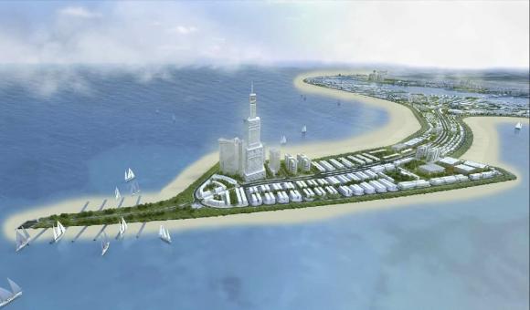 biển hồ nhân tạo lớn nhất thế giới, khu đô thị lấn biển lớn nhất cả nước
