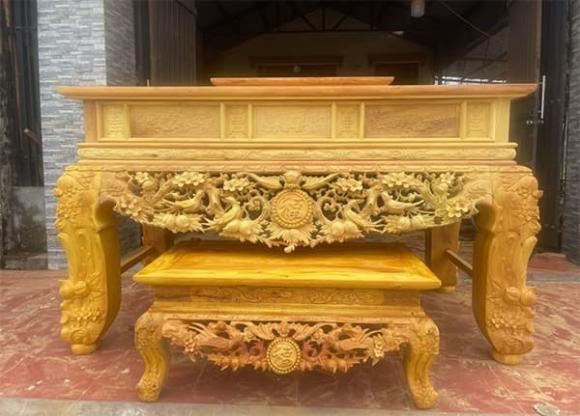 trồng cây mít trước nhà, phong thủy, gỗ mít làm đồ thờ