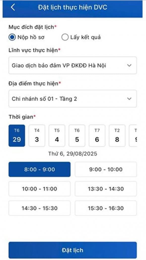 lấy số thứ tự dịch vụ công trực tuyến, iHanoi, Hà Nội