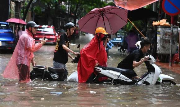 hà nội ngập, bão số 11