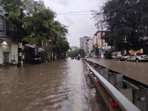 hà nội ngập, bão số 11