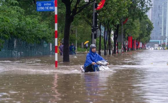 hà nội ngập, bão số 11