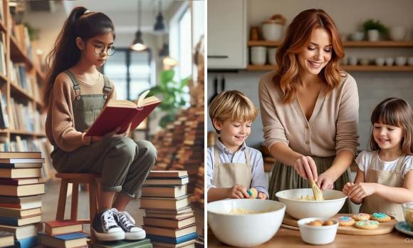 giáo dục con, chăm con, học sinh, cha mẹ kèm con