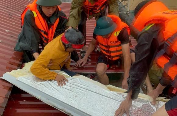 Thái Nguyên, Thái Nguyên bị ngập, cứu trợ Thái Nguyên