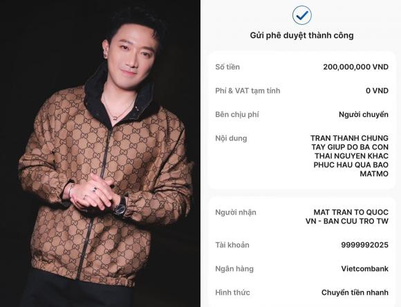 Thái Nguyên, sao việt ủng hộ thái nguyên, sao việt