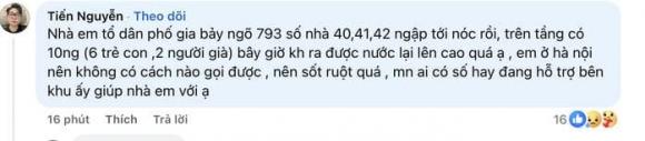 Thái Nguyên, Thái Nguyên bị ngập, cứu trợ Thái Nguyên