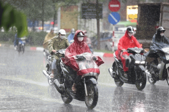 mưa lớn, mưa kéo dài, miền bắc, dự báo thời tiết